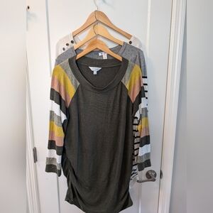 Set of three maternity sweaters, size XL